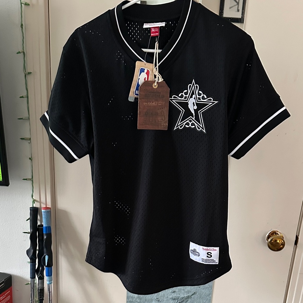 Mitchell & Ness Black NBA All Star 2017 New Orleans Jersey Shirt Small 36 Men’s